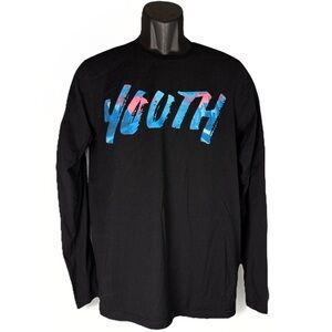 Troye Sivan “Youth” Long Sleeve Band Tee Tour Merch Black Men’s Size Medium